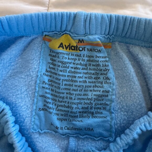 Aviator Nation Rainbow Embroidery Sweatpants - Picture 11 of 11